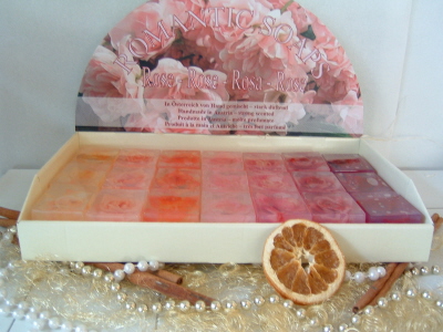 Romantic Soap Display